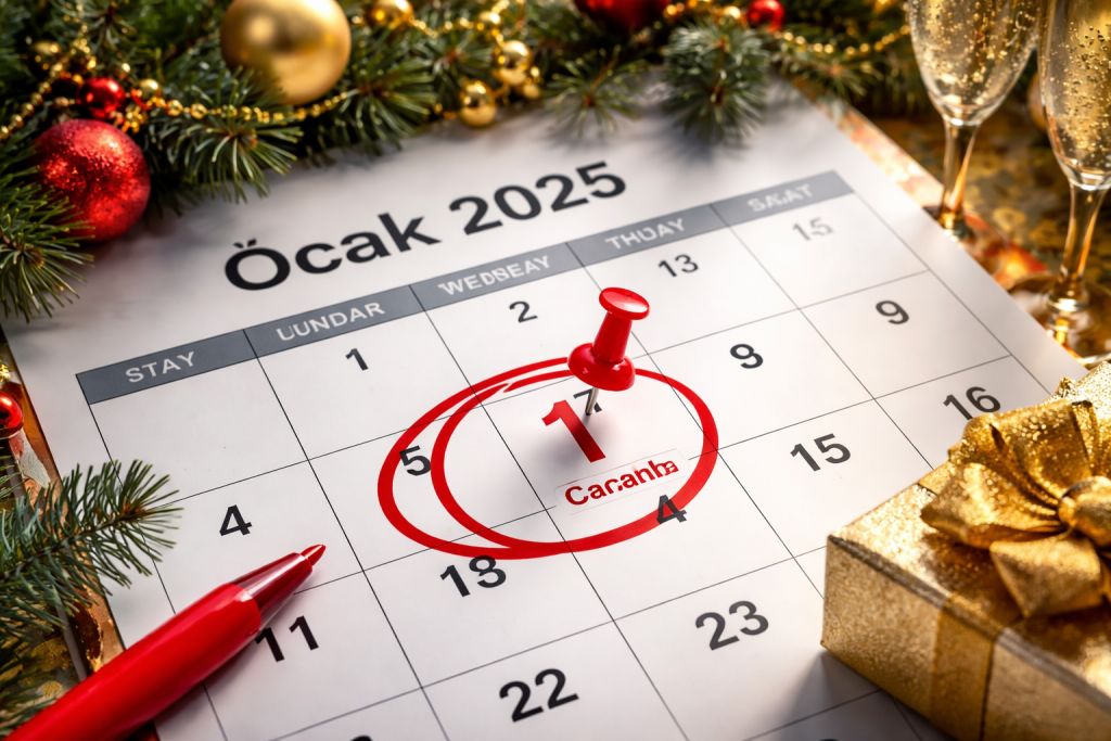 1 Ocak 2025 resmi tatil mi